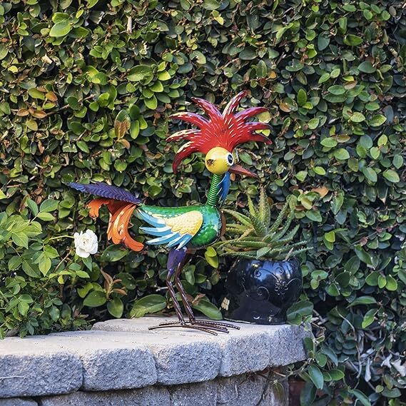 🔥Last day discount-75%Off🔥Funny garden rooster statue🐓
