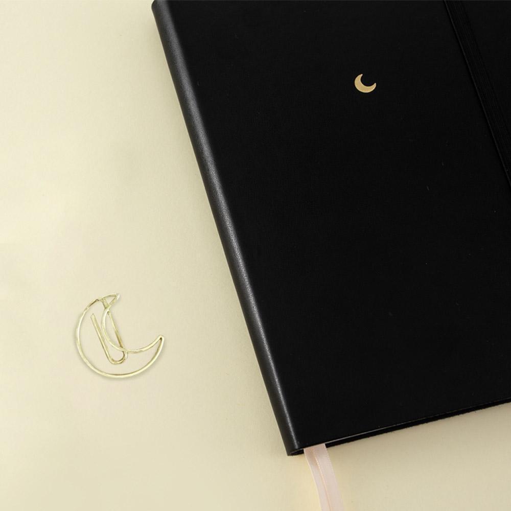 Tsuki 'Midnight Edition' Black Page Bullet Journal ☾