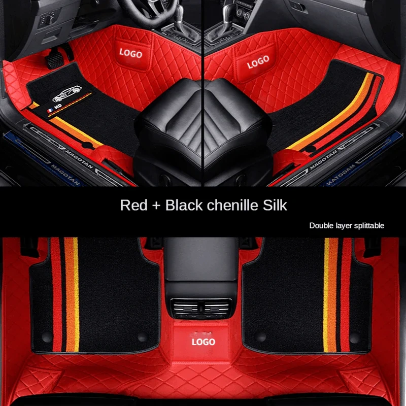 Alexcar Elvie 2023 Heavy Duty, Universal Fit Floor Mats for Cars, SUVs, and Trucks