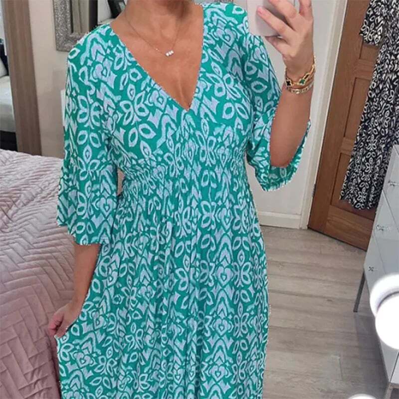 🔥HOT SALE - 49% OFF🔥Seaside Holiday Relaxed Dress