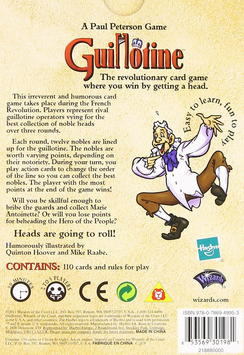 Guillotine Card Game Target