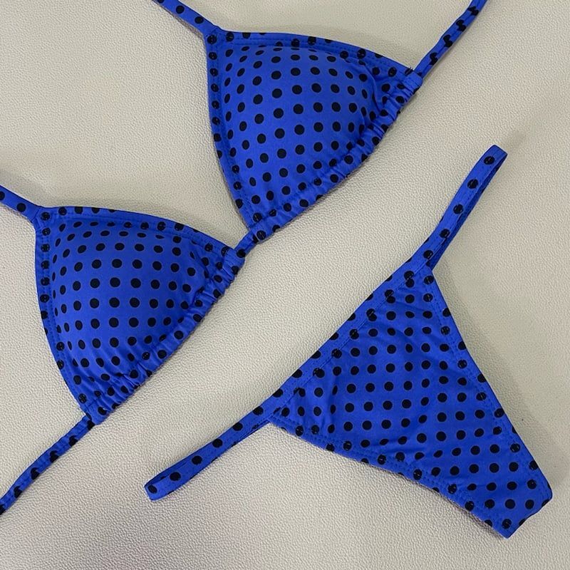 Retro Fashion Polka Dot Bikini Set