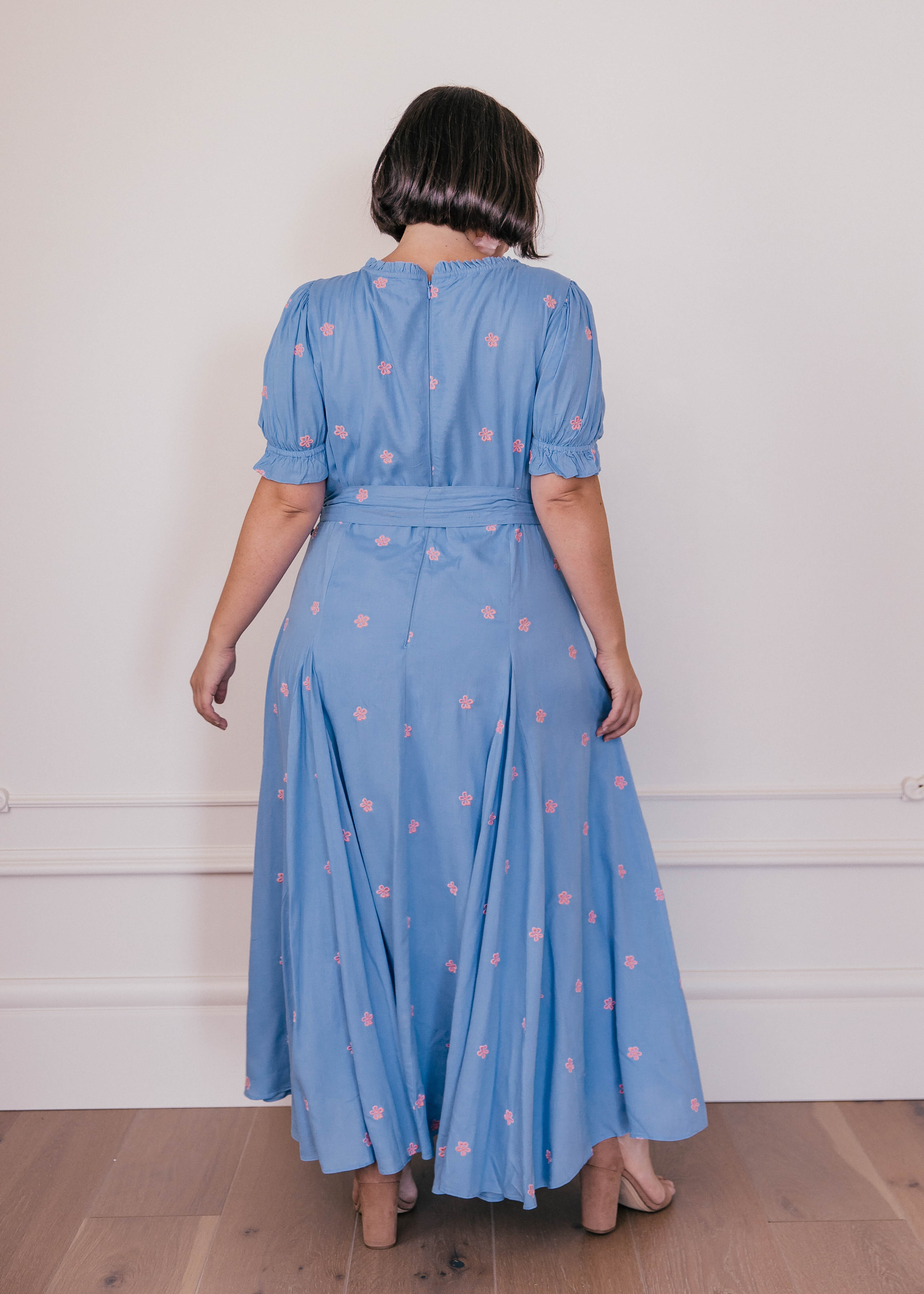 Blue Ribbon Dress