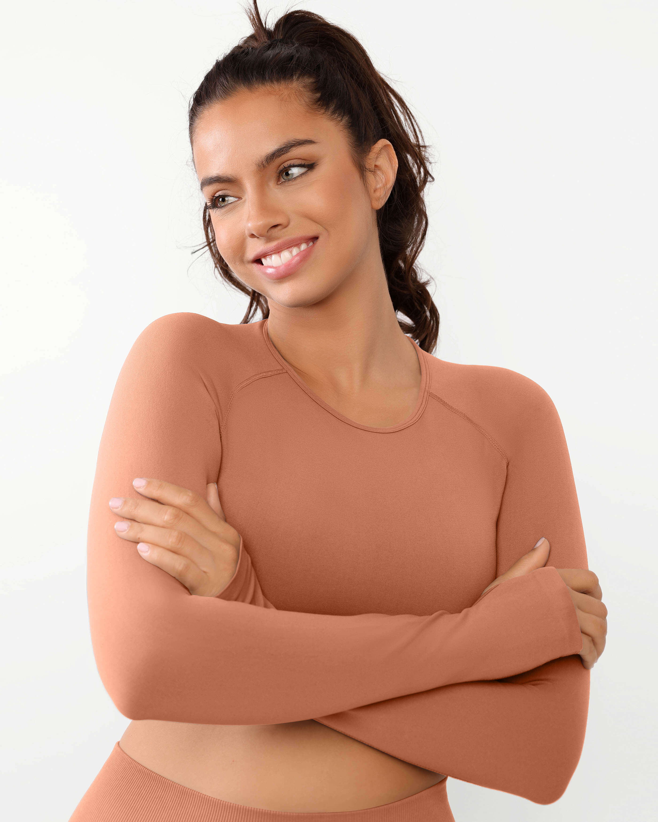Long Sleeve & High-Waist Legging Set