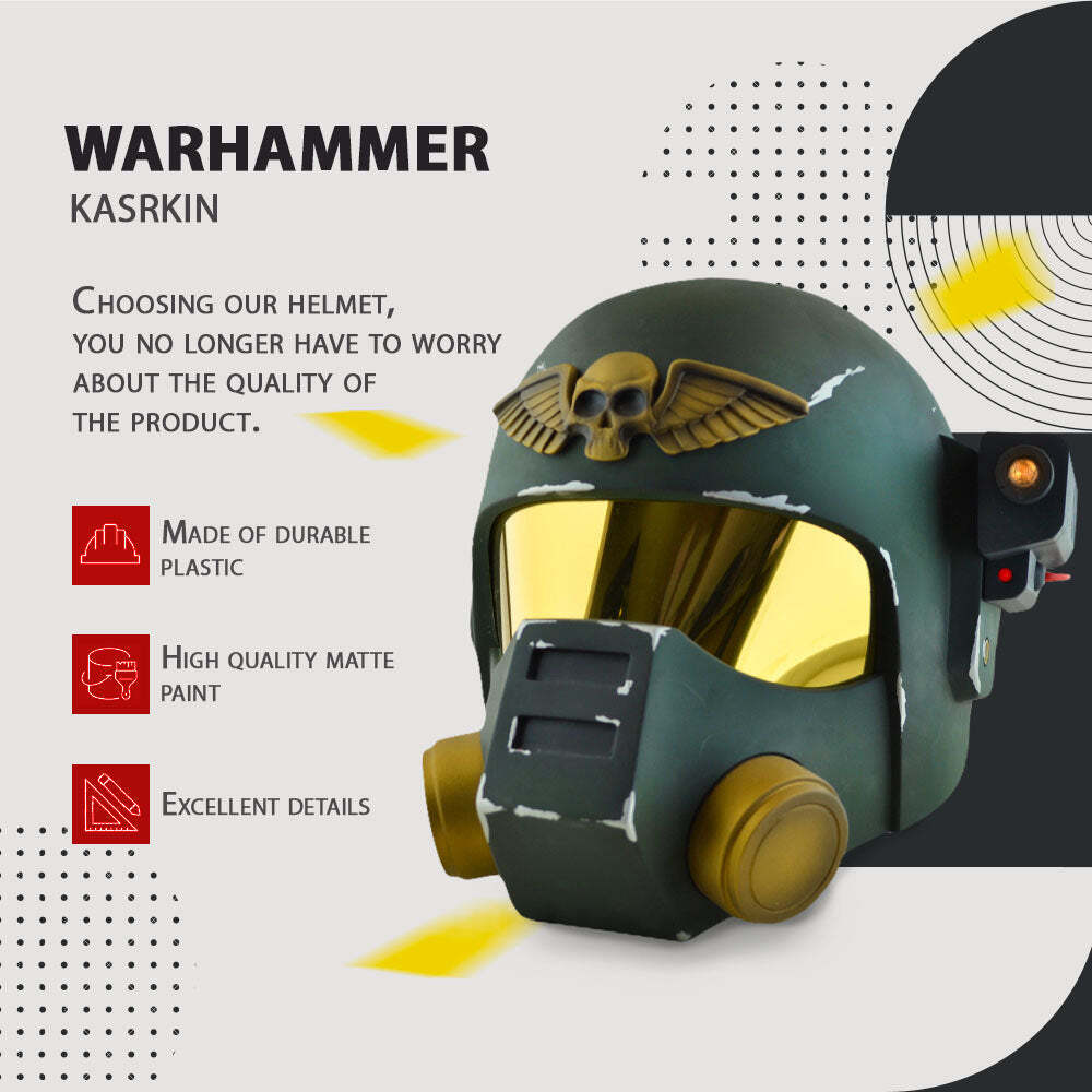 Warhammer Kasrkin Helmet - Discount Store