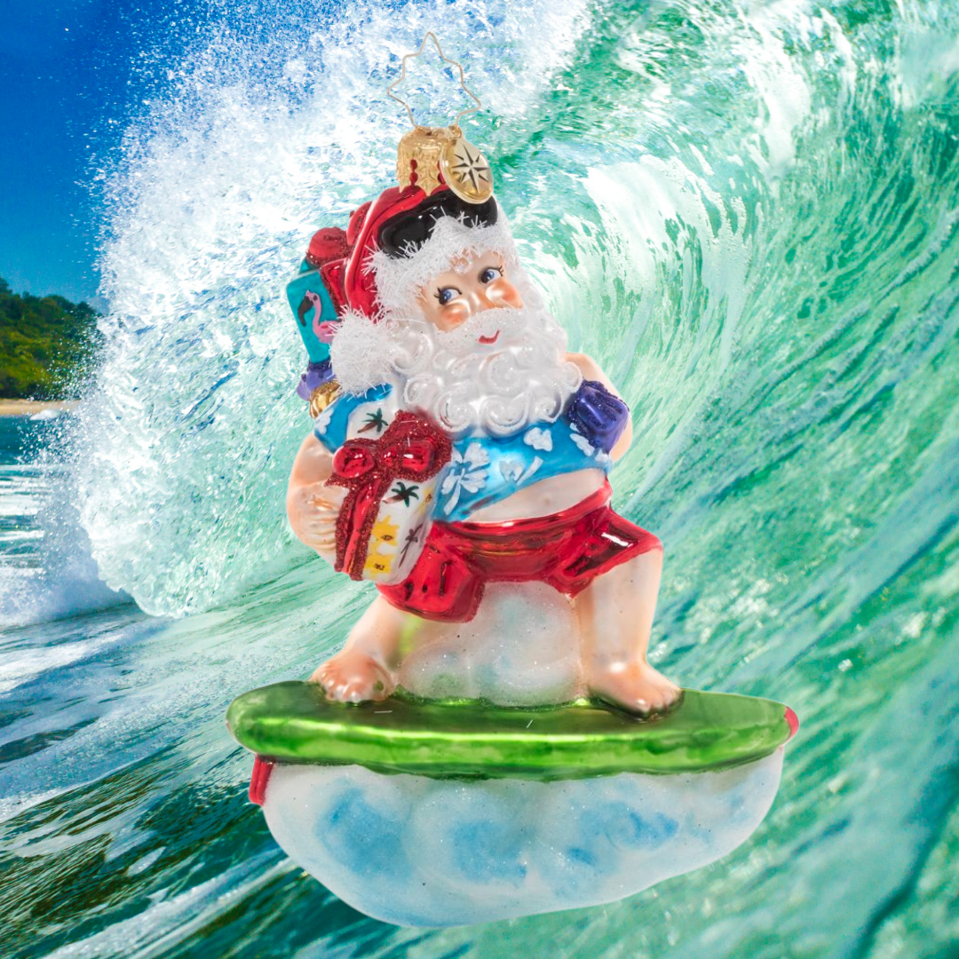 Surf's Up Santa
