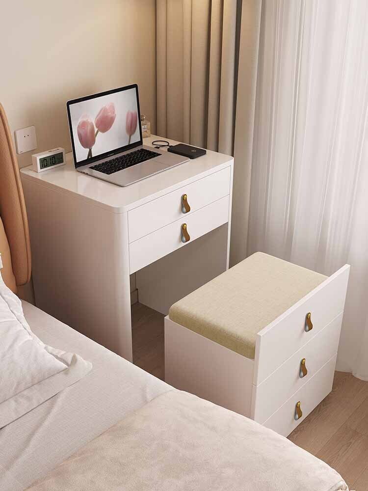 🔥$299 Bedside table dresser one piece flip top high-end texture cabinet makeup cabinet🔥