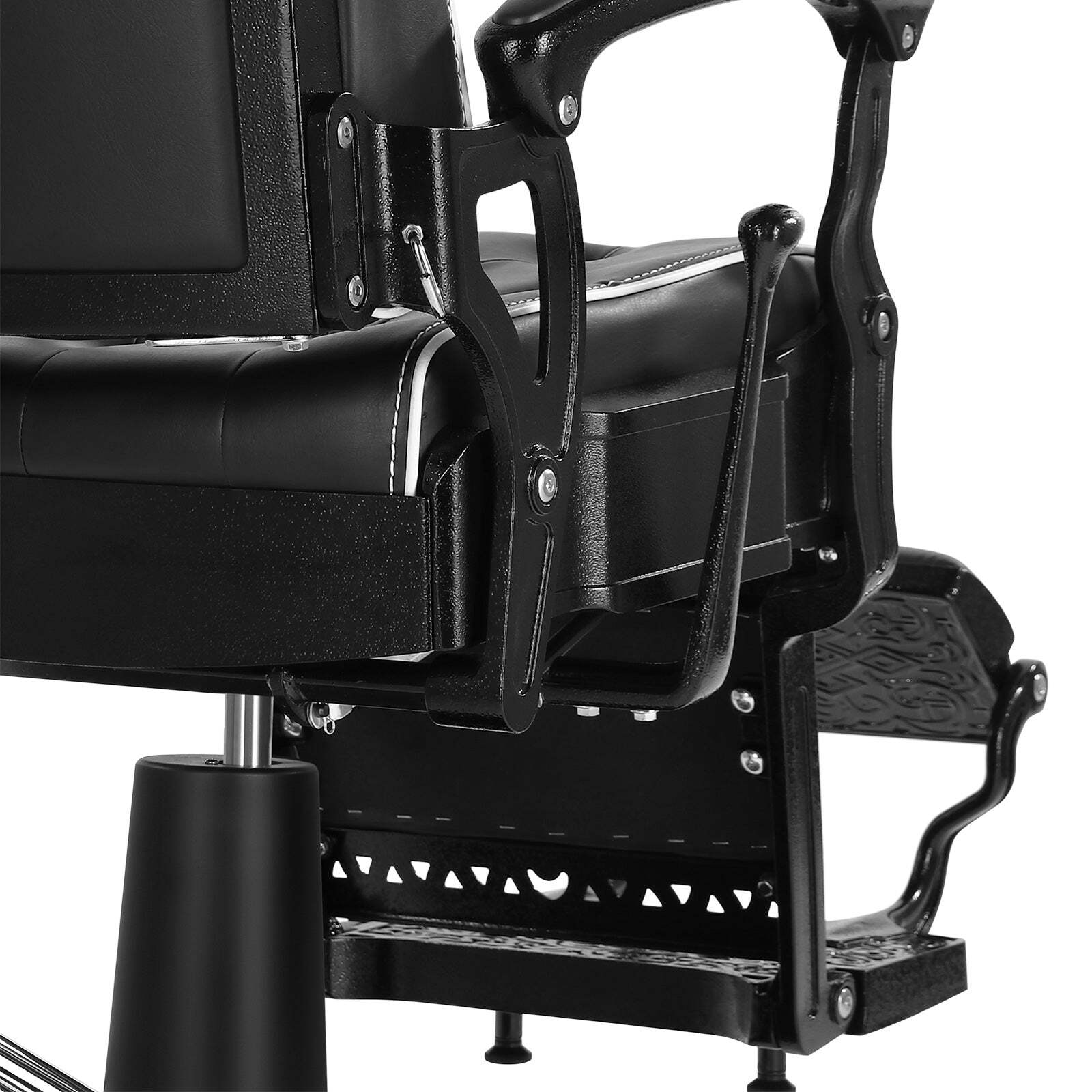 #5043 Heavy Duty Vintage Barber Chair (Black)