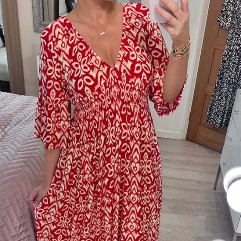 🔥HOT SALE - 49% OFF🔥Seaside Holiday Relaxed Dress