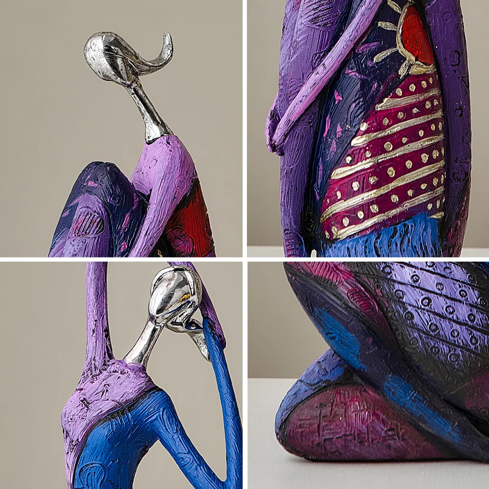 🔥Last day discount75Off🔥Abstract yoga sculpture creative full colo