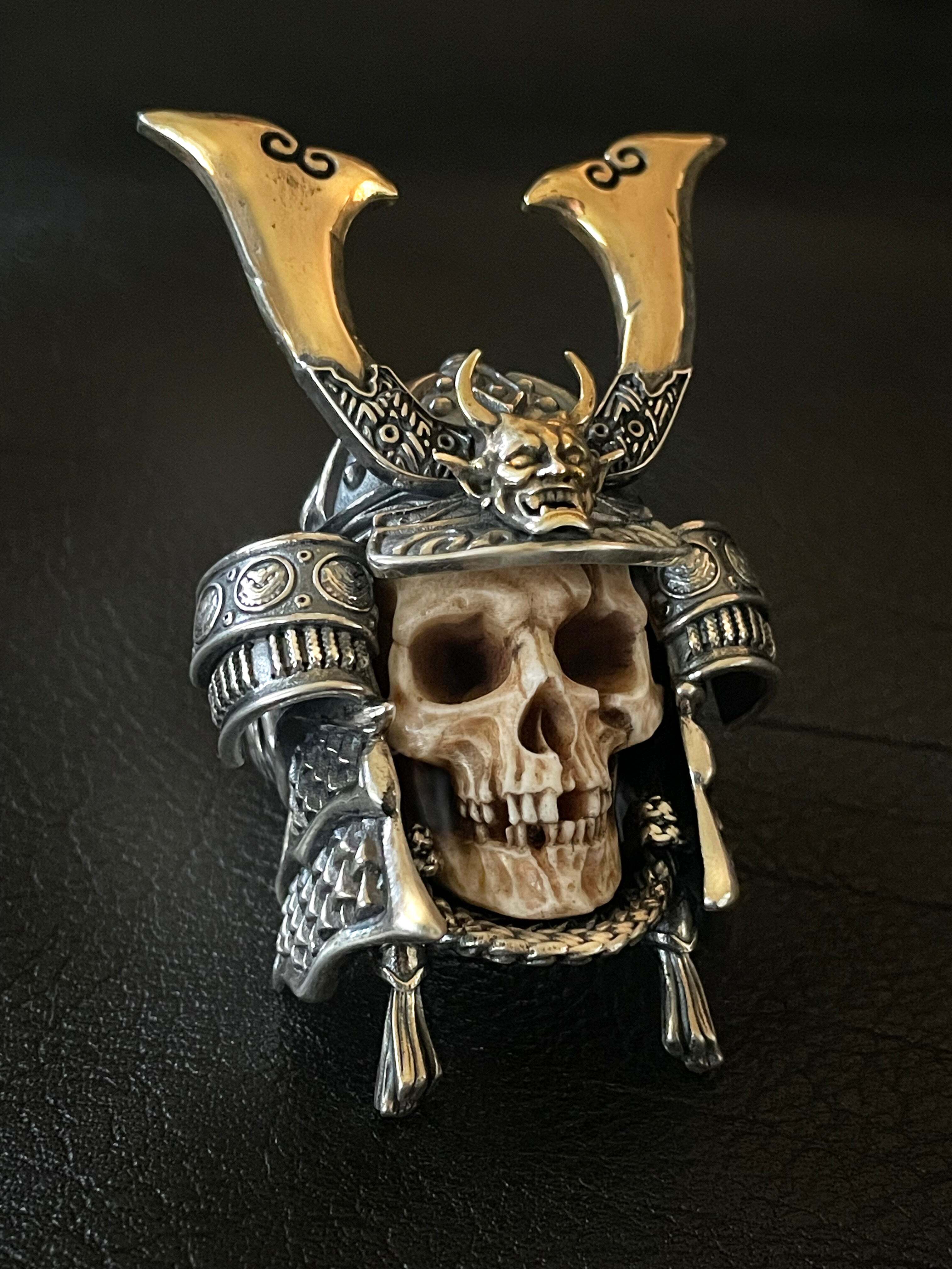 SHOGUN SAMURAI SKULL RING