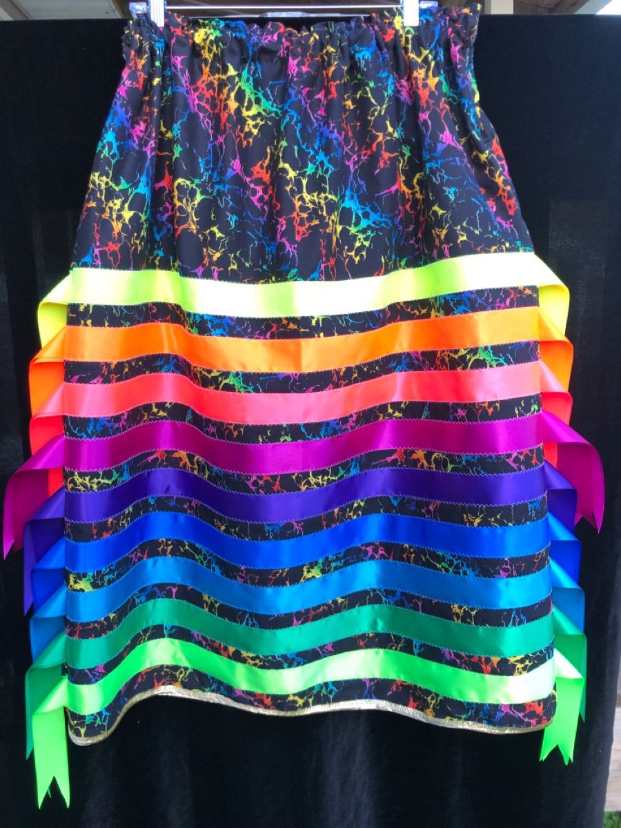 LARGE COTTON  NATIVE  SKIRT   dd97