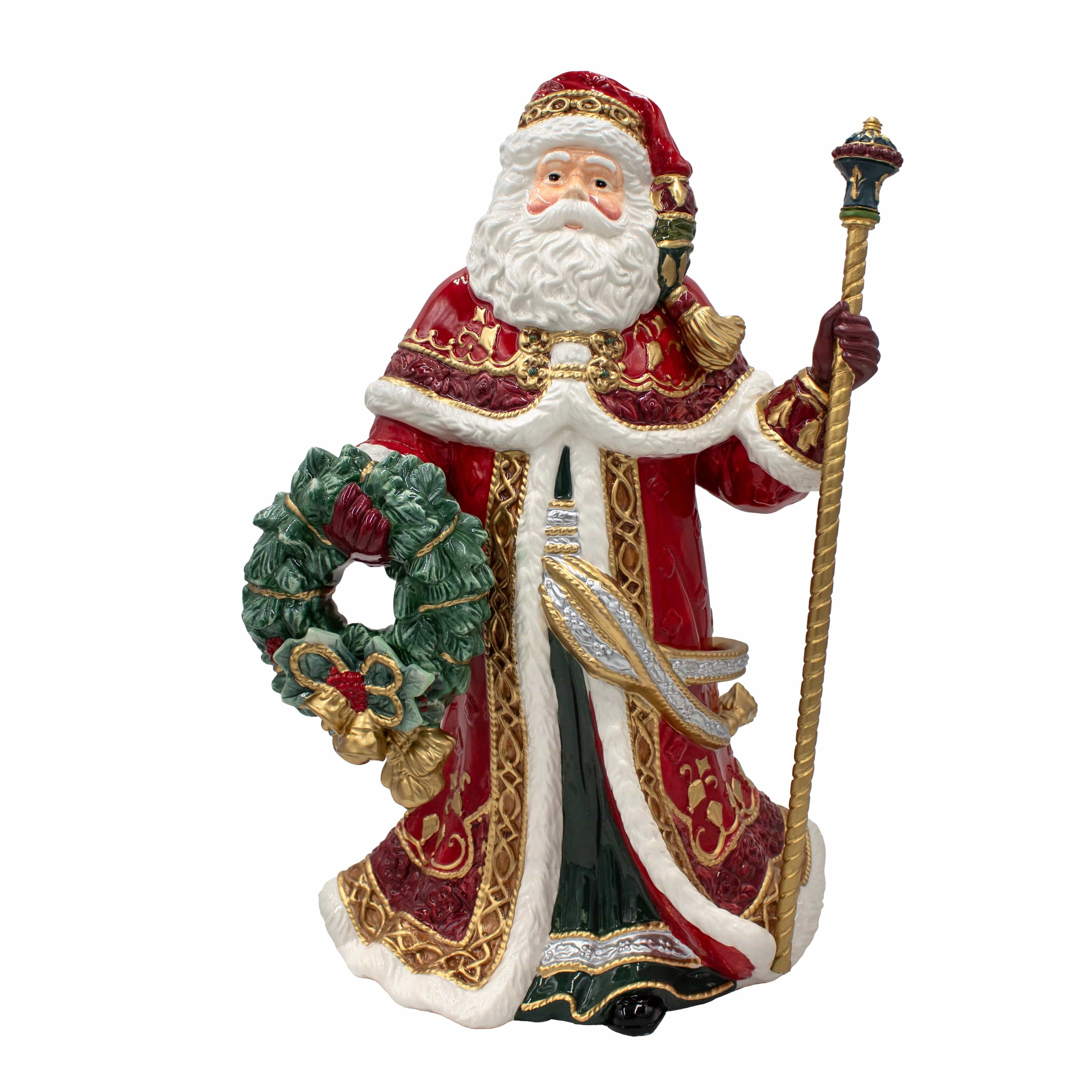Noel Holiday Grand Santa Figurine, 19.25 IN