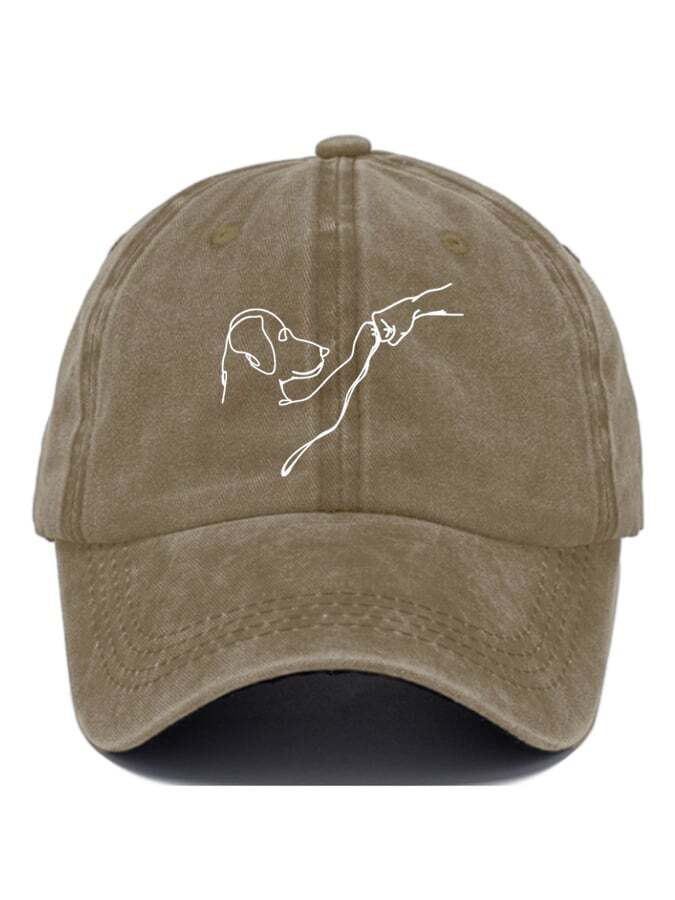 Dog Casual Outdoor Baseball Cap
