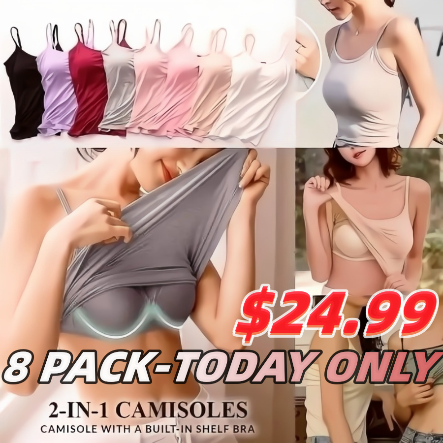 🔥Tank With Built-In Bra🔥