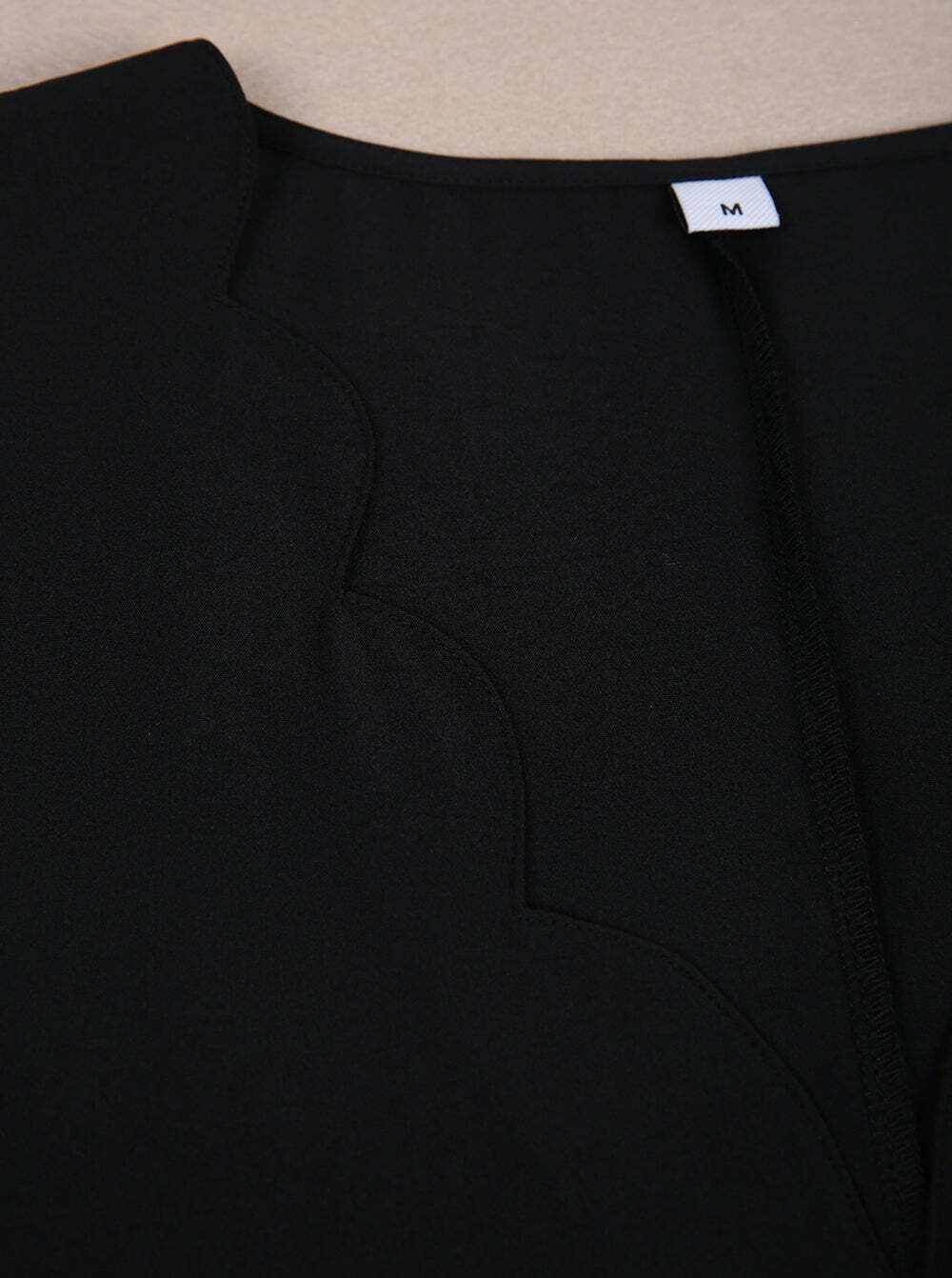 Cut-Out V-Neck Stripe Sleeve Cold Shoulder Mini Dress