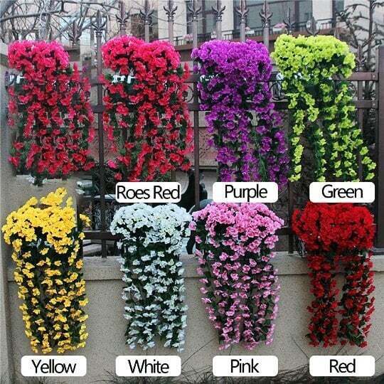 🌺🌷Vivid Artificial Hanging Orchid Bunch(🔥BUY 5 FREE SHIPPING🔥)