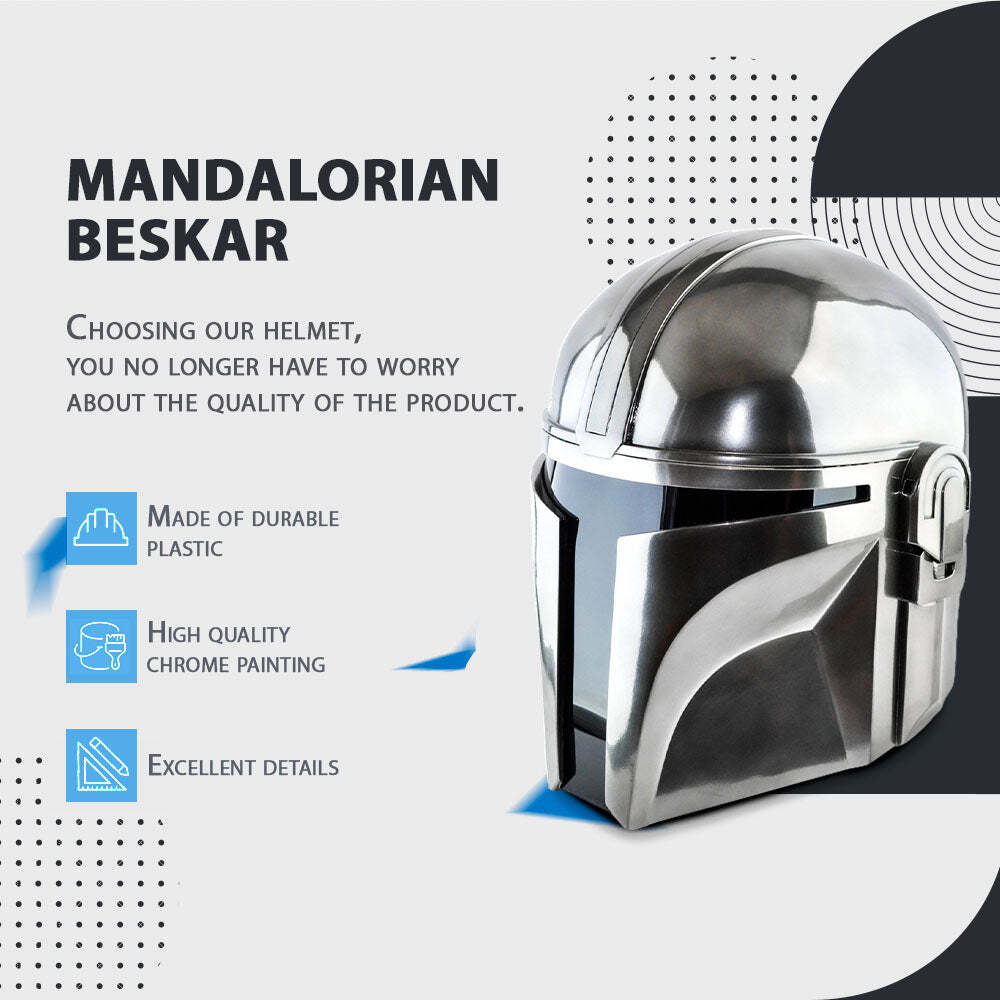 Mandalorian Beskar Helmet Discount Store