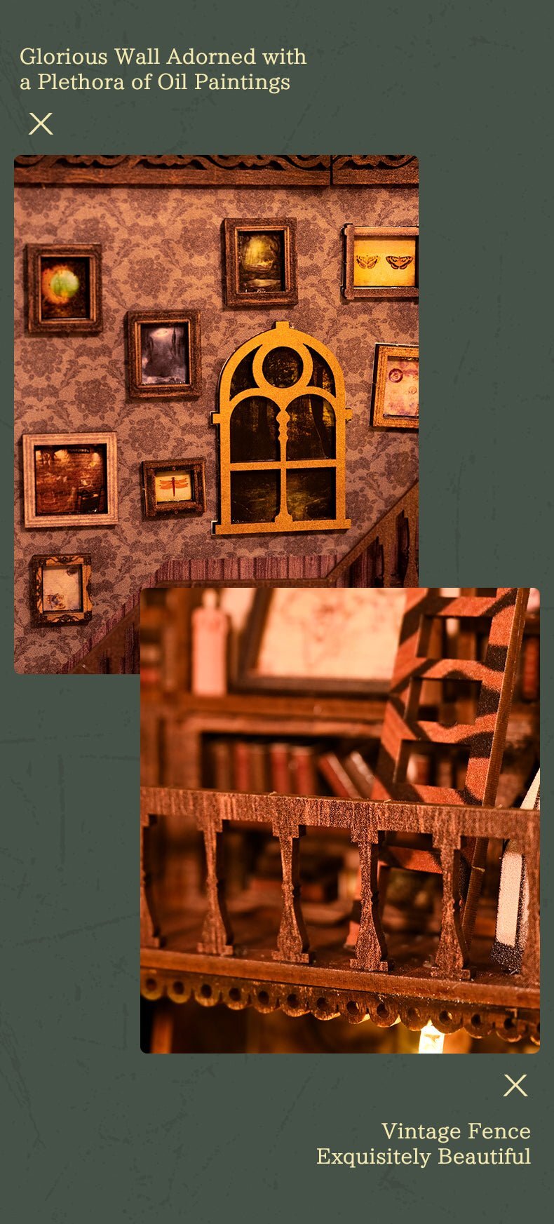 Japanese Izakaya Alley DIY Book Nook Wooden Puzzle