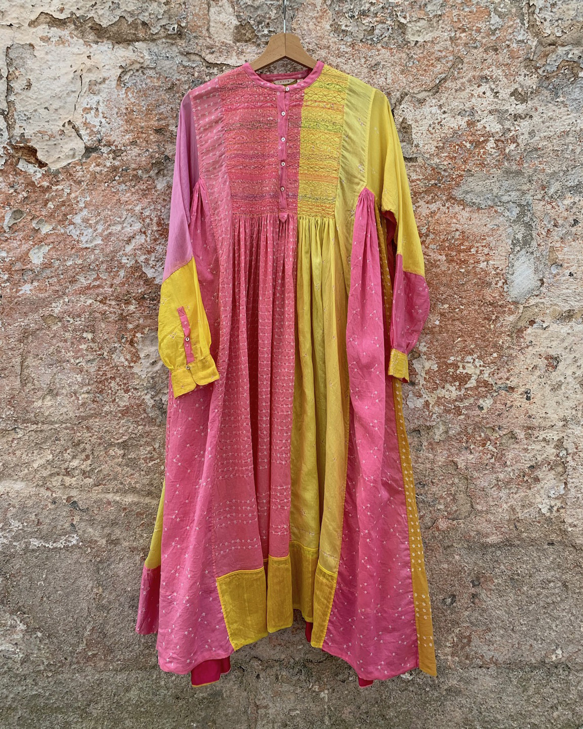 Vacation Contrast Cotton Linen f896